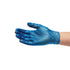 HYDI BLUE VINYL POWDER FREE GLOVES 100/PK - MEDIUM. HY4018