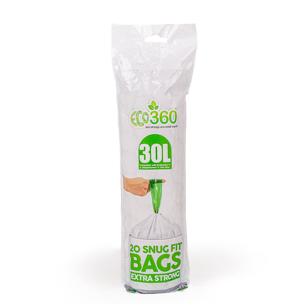 Eco-Friendly Bin Liners 30L for Brabantia & Simplehuman - ECBDS03
