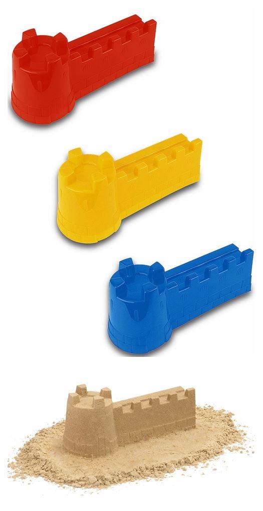 YELLO CASTLE SAND MOULD ASSORTED COLOUR. BU1225