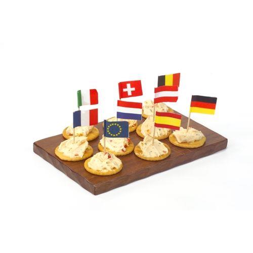50 FLAG PARTY PICKS 8CM NATIONS. PS12665