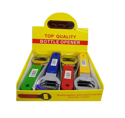 GSD Bottle Opener with Handle - Durable 12 Pack DE0929