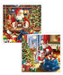 GIFTMAKER TRADITIONAL SANTA CHRISTMAS GREETINGS CARDS 10/PK. GC821