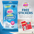 BUZZ ANTI BAC BATHROOM WIPES OCEAN SURF 50/PK. OL321594