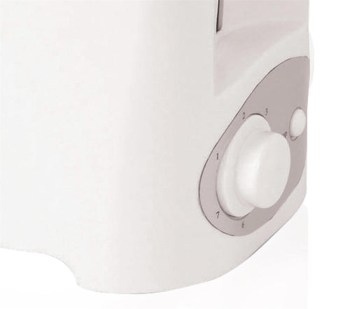 Efficient 2 Slice Toaster - FINE ELEMENT 200W White SDA1008DAD