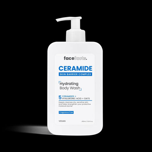 FACE FACTS CERAMIDE MOISTURISING BODY WASH 400ML. 35844-150