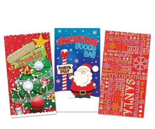 Christmas Party Bags - Festive Loot Favour Goody Packs TA9622