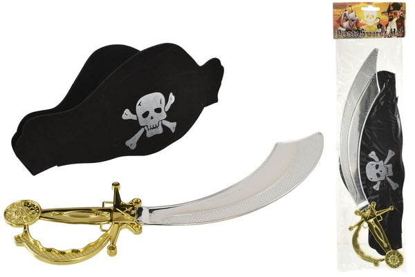 Pirate Costume Set - KANDY Sword and Hat TY5333