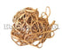 Assorted Rubber Bands - Natural Colour Quality Bands T6225