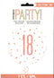 Rose Gold 18th Balloon - Unique Birthday Celebration Decor