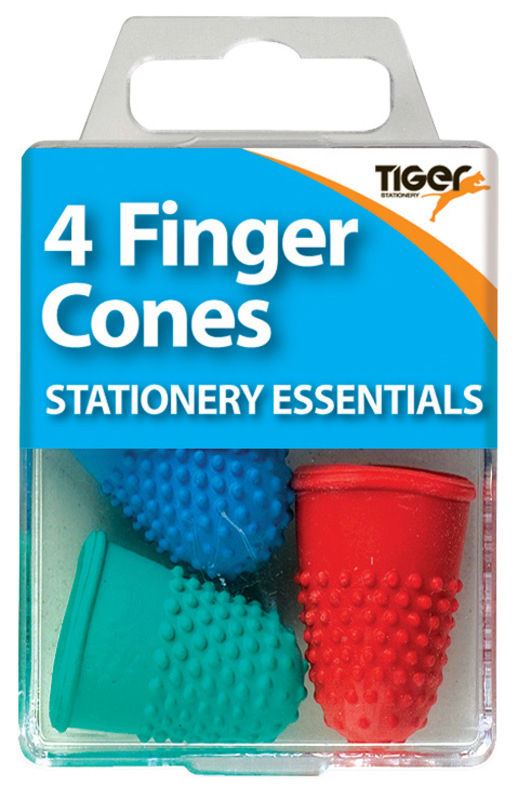 Finger Protection Cones - 4 Tiger Essential T301596