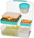 SISTEMA BENTO LUNCH TO GO 1.65L ASSORTED COLOUR. 21690-53C