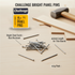 CHALLENGE BRIGHT PANEL PINS 40MM 40G. FS10612