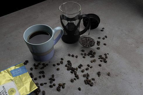 Cafetiere 600ml - GRUNWERG CAFE OLE BLACK 5 Cup XMP-06F