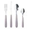 Stainless Steel Cutlery Set - GREENWORKS 24BXGW-PAS, 24 Pieces
