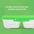 SISTEMA NEST IT MEAL PREP COMPARTMENT CONTAINERS 870ML 5/PK. SIS59165