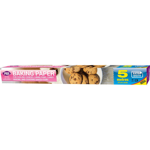 Extra Wide Baking Paper - PPS93053, 5M x 37cm for Baking Needs