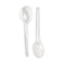 Heavy Duty Plastic Teaspoons - 100 Pack Clear PS Teaspoon 0045100CL