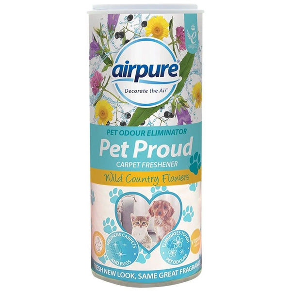 Pet Carpet Freshener - AIRPURE Wild Country Flowers 350g
