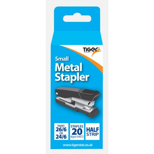 TIGER SAMLL 26/6 METAL STAPLER. T302423