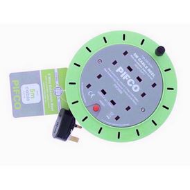 PIFCO Extension Reel 4 Gang 13Amp 5M - PIF2069