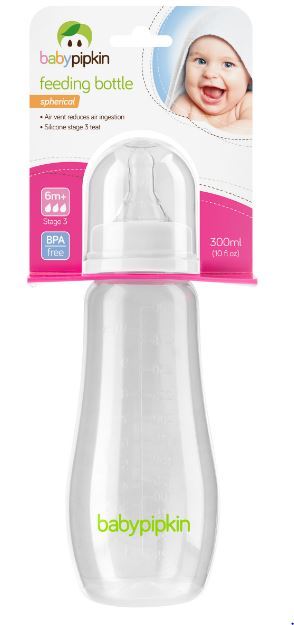 BABYPIPKIN BABY BOTTLE ROUND SHAPE 300ML. Z66043