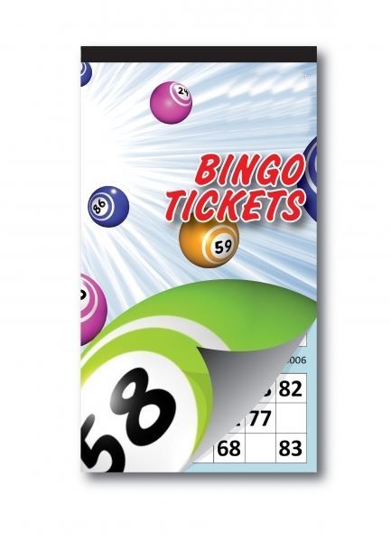 Bingo Tickets Pads - 498 Sheets P2431 for Endless Fun