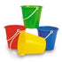 MIXED COLOUR BEACH BUCKETS. BU1140