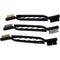 Wire Brush Set - AM-TECH 6PC 175MM Brass, Steel & Nylon F3400
