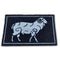 ARBORIA COIR NON SLIP DOORMAT 45CM X 75CM - SHEEP. DM98