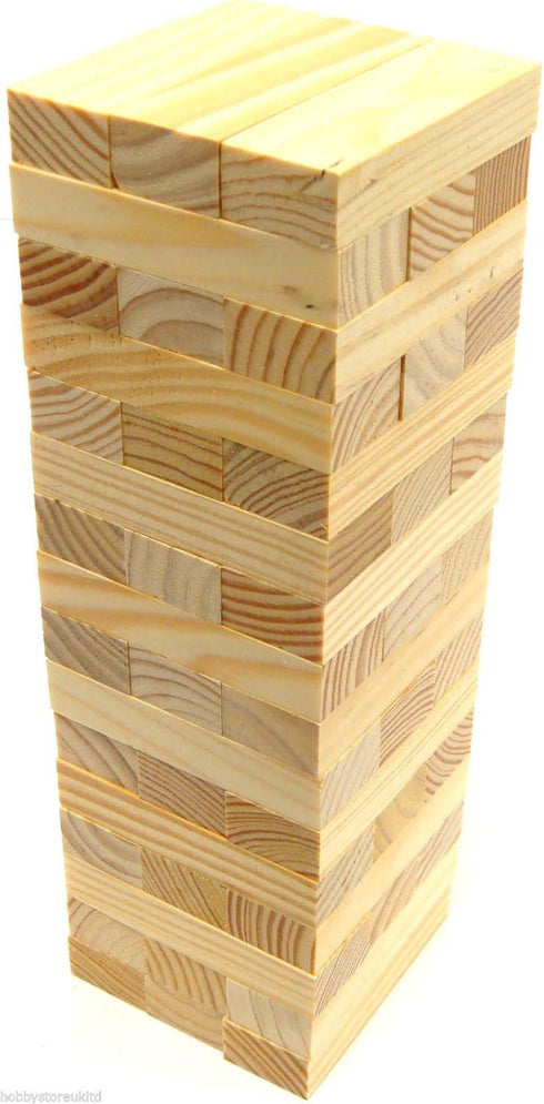 MY MINI TUMBLING TOWER GAME 48 WOODEN PIECES. TY9091