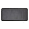 JVL MULTIFUNCTIONAL RUBBER SHOE DRIP TRAY / DOOR MAT 41CM X 81CM. 01-624