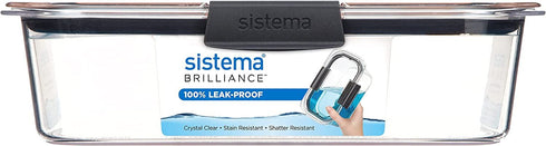 SISTEMA BRILLIANCE FOOD STORAGE CONTAINER BOX 2L. SIS55115