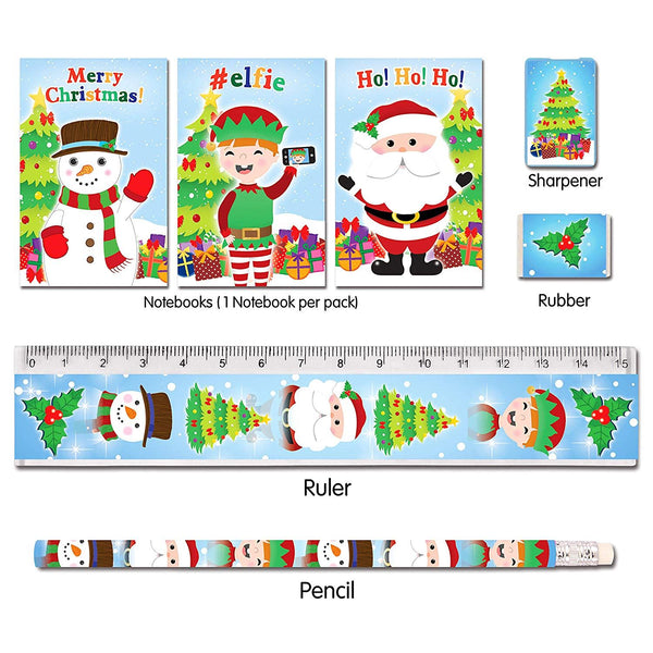 Christmas Stationery Set - HENBRANDT 5 PC PBH W51124