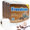 FREEDOM 3 PLY TOILET ROLLS SHEA BUTTER PACK OF 5 X 9 ROLLS. F0905T3NSBN01 FRT39SH