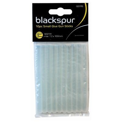 Mini Glue Sticks 7.2x100mm - BLACKSPUR 10 Pack BBGG195