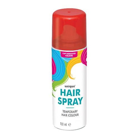 Neon Red Hair Spray - Glitter Colour 4.5oz | UNI9052