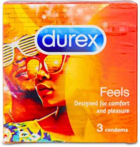 Durex Feel Condoms 12 Pack - Enhanced Sensitivity & Comfort