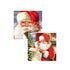 GIFTMAKER TRADITIONAL SANTA CHRISTMAS GREETINGS CARDS 10/PK. GC821
