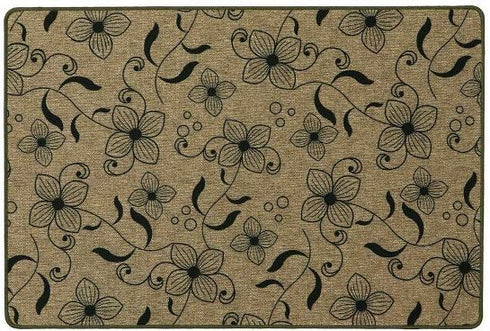 Elegance Flower Mat - JVL Indoor 75x50cm | 01-200