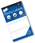 White Sticky Labels 70x25mm - TALLON T5933