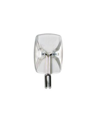 COMMAND SMALL CLEAR WIRE HOOKS WITH CLEAR STRIPS 3/PK. 17067CLR 347011