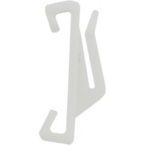 White Curtain Hooks - FAST PAK 8856 Harrison Super White 12-Pack