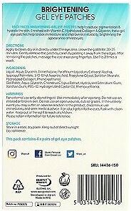 FACE FACTS GEL EYE PATCHES - BRIGHTENING 4/PK. 14436-150