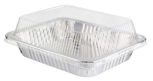 FOUR SEASONS SERVING FOIL DISH WITH LID 336MM X 271MM X 65MM (DEEP). Z60003
