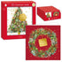 GIFTMAKER TREE & WREATH GREETINGS CARDS 10/PK. GC810