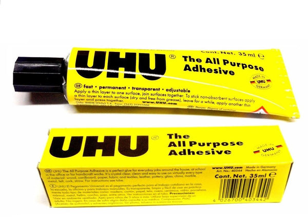 UHU All Purpose Glue Adhesive 35ml - Strong Bonding 42875
