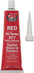 RTV Silicone Gasket Maker - JB Weld Hi-Temp Red Sealant 85g