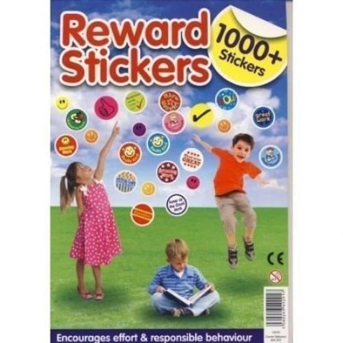 Reward Stickers Pack - COUNTY A4 1000 CB535 for Teachers & Parents
