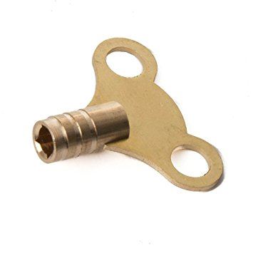 Brass Radiator Key - EasiGrip Butterfly 72537 | STAR PACK