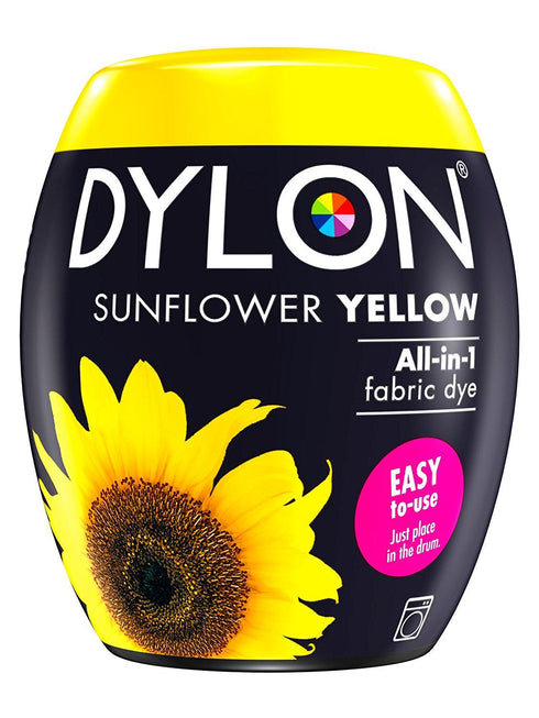 DYLON Fabric Dye Pod - Sunflower Yellow No. 5, Easy Use